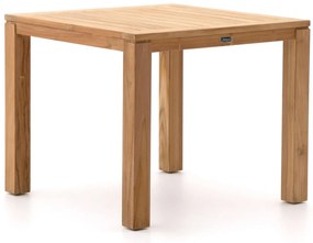 + 10% kassakorting | Tuin eettafel Sunyard | Vierkant | Tuintafel Teakhout | 90x90cm | 4 personen | Kees Smit Tuinmeubelen