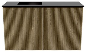 Mondiaz Joya 70cm toiletmeubel dusk met wastafel faye links 1 kraangat urban
