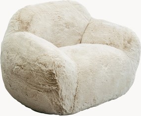 Handgemaakte fauteuil Mika van imitatiebont