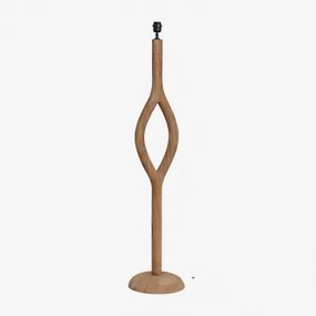 Voet Voor Vloerlamp ↑130 Cm In Gracia Mangohout Mangohout - Sklum