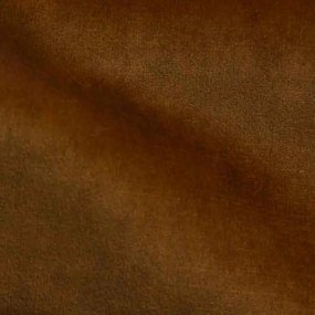 3-zits bank Linje | velours Adore cognac 28 | 2,30 mtr breed
