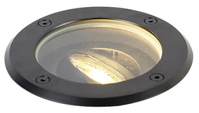 Moderne buiten grondspot zwart verstelbaar IP65 - Delux