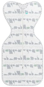 Love to Dream Babydoek Swaddle Up Lite fase 1 M olifant wit