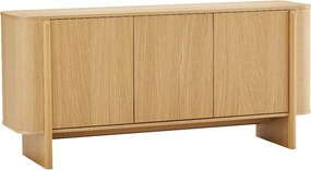 Eiken Dressoir Scandinavisch - 160x42x75cm.
