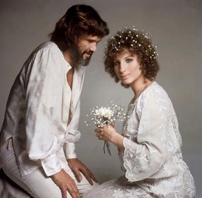 Foto Kris Kristofferson And Barbra Streisand, (40 x 40 cm)