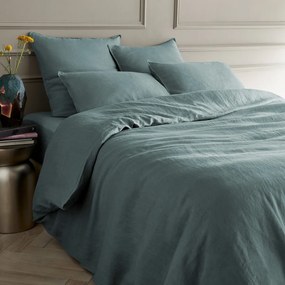 Dekbedovertrek in gewassen linnen, Elina