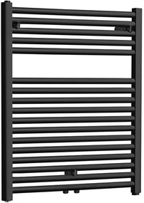 Saqu Calm handdoekradiator 463W 60x76,6cm mat zwart