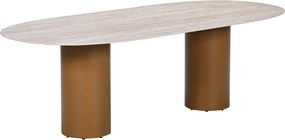 4 Seasons Colorado tuintafel 240 x 105 cm ovaal - amber