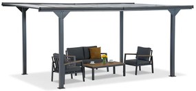 Metalen carport Lombardije 3x5 Tuinpunt