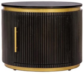 Tower Living Ronde Salontafel Met Opbergruimte 60 Cm Rivello - 60 X 60cm.