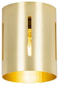 Design plafondlamp goud met lichteffect - Yana