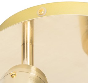 Moderne badkamer spot messing 2-lichts IP44 - Ducha