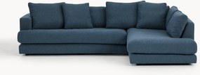 Bouclé hoekbank Tribeca (3-zits)