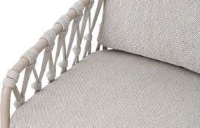 Tuinstoel Rope Zand/Beige Lifestyle Garden Furniture Ventana low  loft
