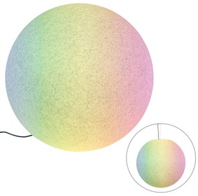 Smart buitenlamp grijs 77 cm IP44 incl Wifi A60 - Nura