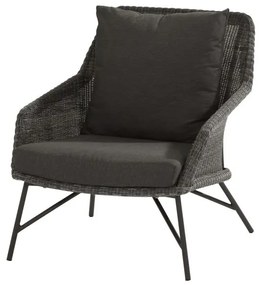 4 Seasons Outdoor Samoa Living Chair  Loungestoel    antraciet weerbestendig