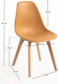 Set 4 Kelen Stoelen