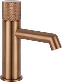 Ben Engraved Cross wastafelkraan geborsteld koper pvd-coating