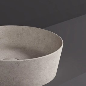 Rak Skin ronde waskom 42cm beige beton