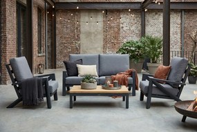 Stoel en Bank Loungeset 5 personen Aluminium Grijs  Santika Furniture Santika Cinta