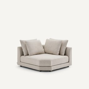Modulair hoekelement in tweed, TIBERIO