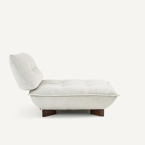 Modulaire fauteuil in linnen fluweel, KAORI