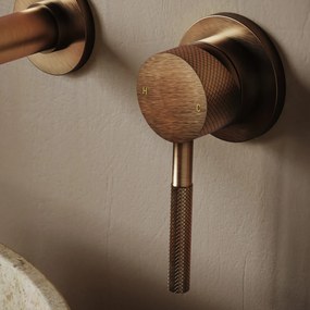 Saniclear Antique Curved hendel voor inbouw wastafelkraan en staande badkraan (SK80046 en SK80050)