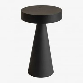 Draadloze Led Tafellamp Catinca Zwart - Sklum