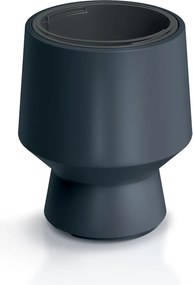 Prosperplast Heos P Bloempot - Antraciet -Ø 27 cm - Inclusief binnenbak