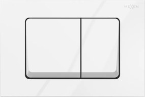 Mexen Fenix 10 XS spoelknop, glanzend wit - 601000