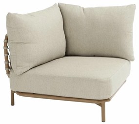 De Martinique hoek loungebank amber XL met knuffelhoek