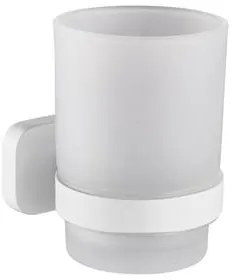 Eastbrook Asti messing bekerhouder wit mat