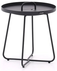 Bijzettafel tuin Manifesto  | Rond  | Tuintafel Aluminium | Ø50cm | Kees Smit Tuinmeubelen