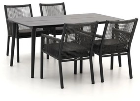 + 15% kassakorting | Diningset Manifesto  | 4 personen | Tuinset aluminium | 5-delig | Kees Smit Tuinmeubelen
