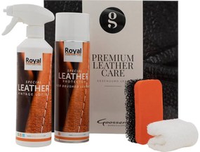 Goossens Onderhoudsmiddel Premium Leather Care Kit, Tbv geschuurd leder (buffalo/rancho/mountain)