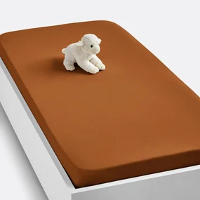 Hoeslaken babybed in effen jersey, Scenario