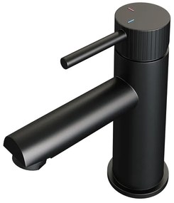BRAUER Stripe Lage Opbouw Wastafelmengkraan - model A - mat zwart 5-S-001-HD7