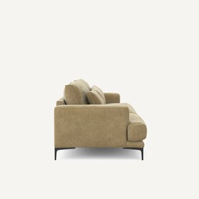 4-zits sofa in stonewashed fluweel, Marsile