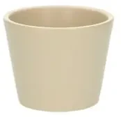 Bloempot, kiezelgrijs,Ø7 cm, aardewerk