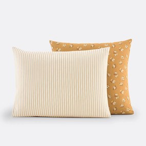 Kussensloop in gewassen katoen, Francine