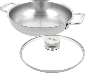 Demeyere Multifunction 7 Koekenpan met glazen deksel 24 cm - Multifunction 7 - Demeyere