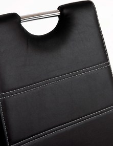 Set 4 Hallen Kunstlederen Stoelen