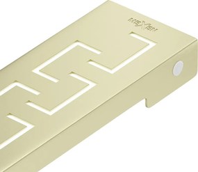 Mexen Flat M15 afdekplaat voor lijnafvoer 100 cm, goud geborsteld - 1A24100
