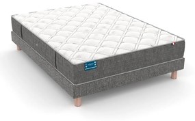 Ensemble matras latex 5 zones en bedbodem