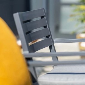 Garden Impressions Amarillo bistro tuinset 3-delig - Mina tuintafel 90x90 cm