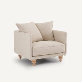 Fauteuil in bouclette, Lazare