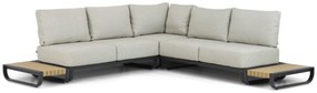 Hoek loungeset 5 personen Aluminium Grijs Lifestyle Garden Furniture Venice