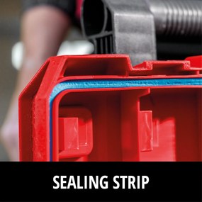 Einhell E-Case L met Wielen SEALED – IP65 Gereedschapskoffer op Wielen