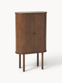 Highboard Calary met gefluteerde voorkant