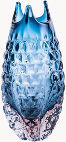 Mondgeblazen vaas Lyngblomst, H 25 cm